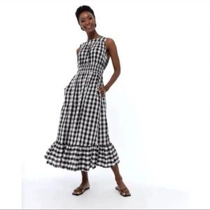 A New Day Midi Maxi Dress XS Gingham